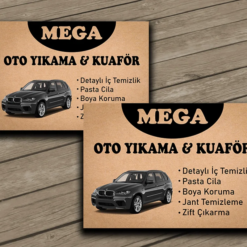 Oto Paspas Tasarım ve Baskısı